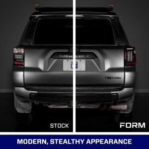 Toyota 4Runner Tail Lights - FORM Lighting - Sequential LED - Smoked - `10-`24